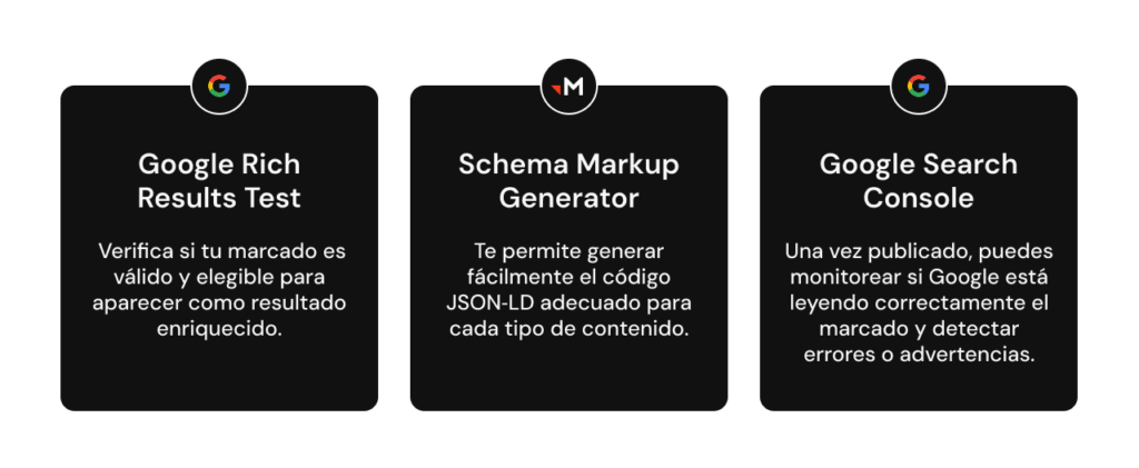 Herrmientas recomendadas