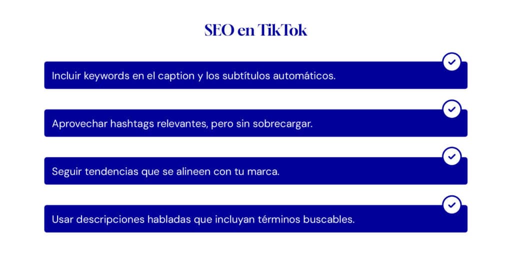 SEO en TikTok