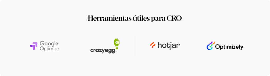 Herramientas úties para CRO